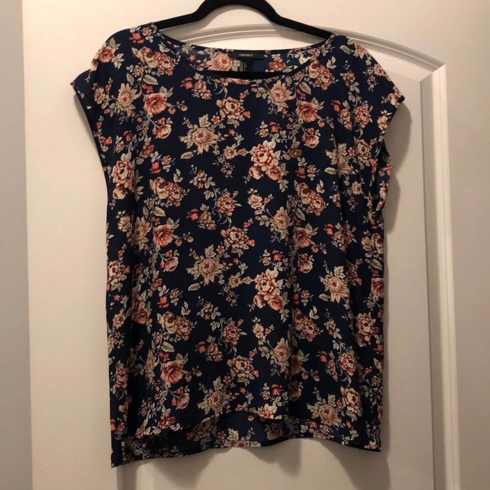 Forever 21 floral top